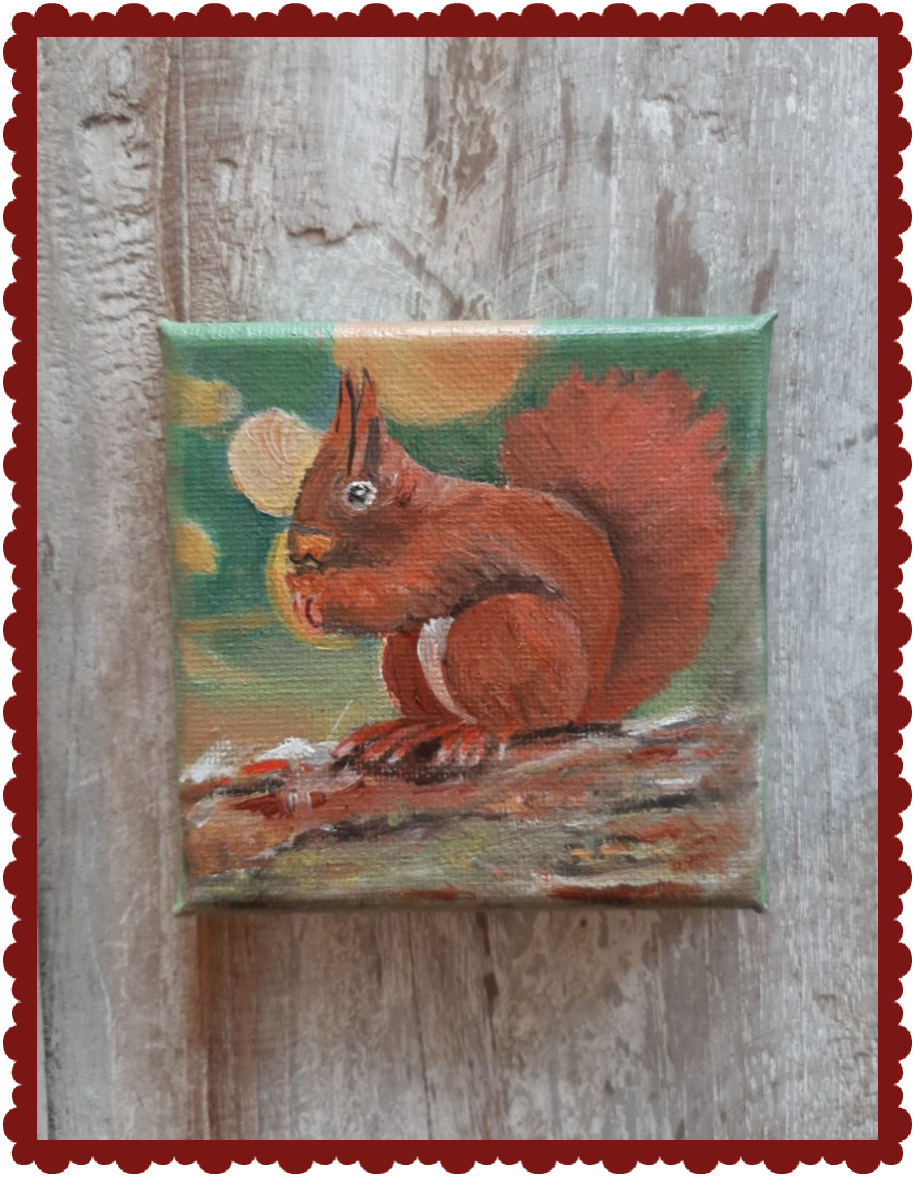 <tc>Squirrel Painting no. 1</tc>