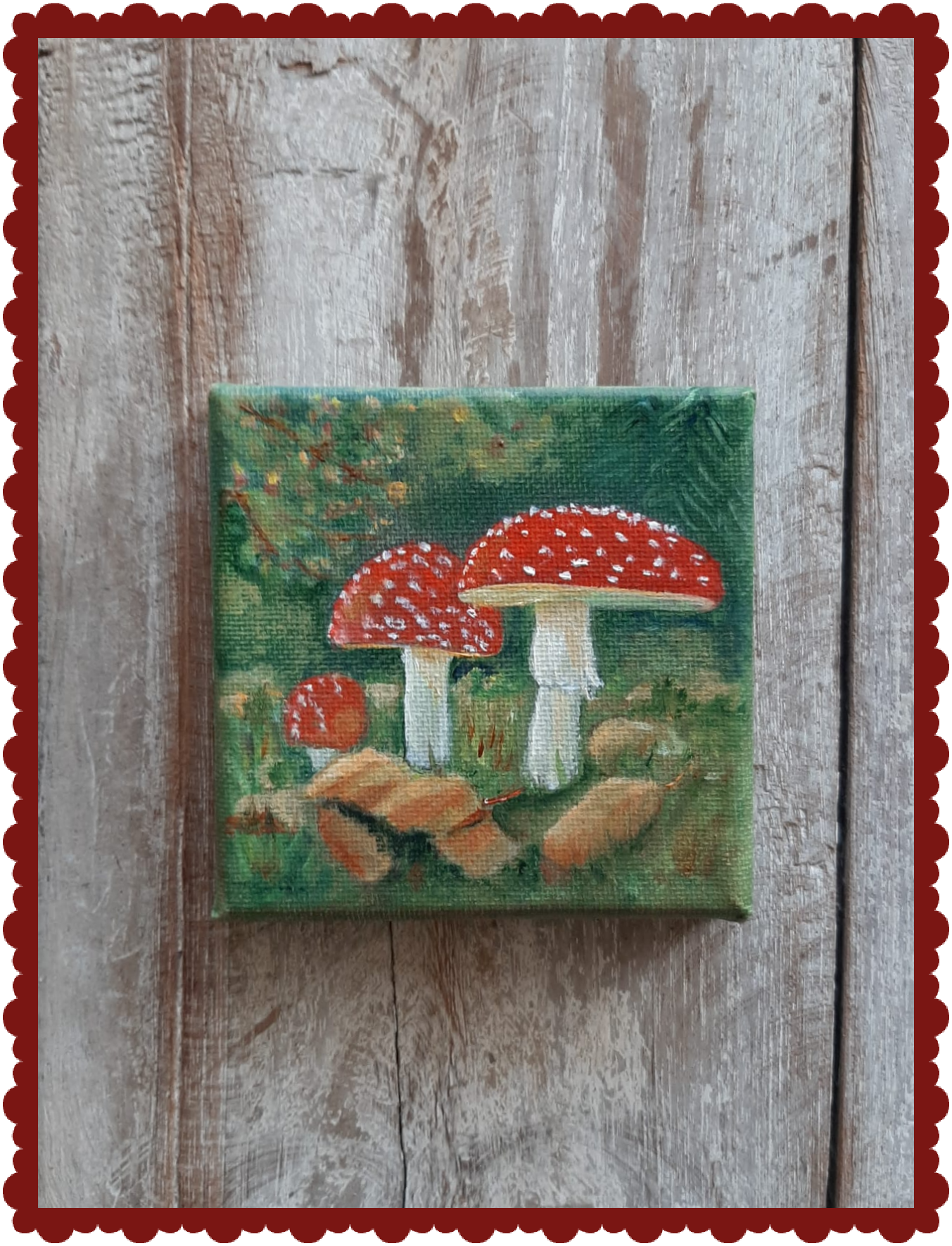 Paddenstoelen Schilderijtje 2